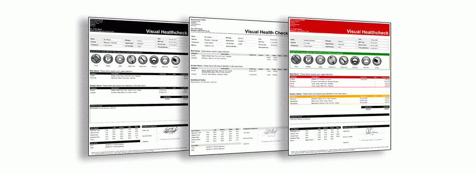 Printed Vehicle Health Check